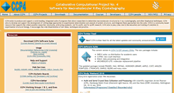 Desktop Screenshot of ccp4.ac.uk